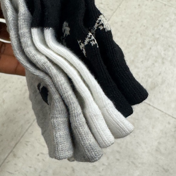 Kate Spade Black Socks with White Bow Design - Picture 5 of 7